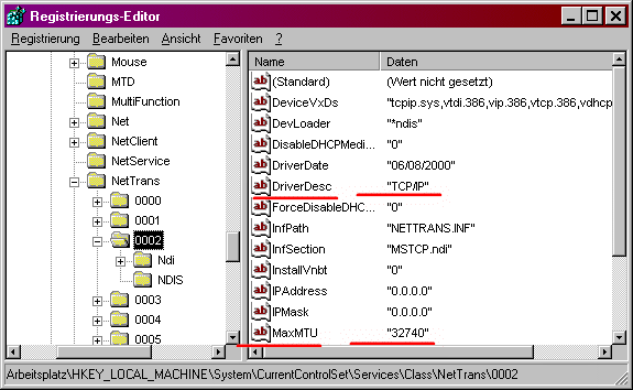 Registrierungseditor